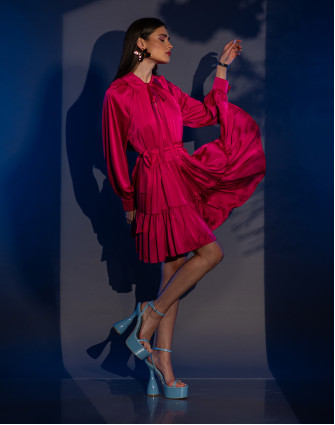 Рокля ANAISA FUCSIA
