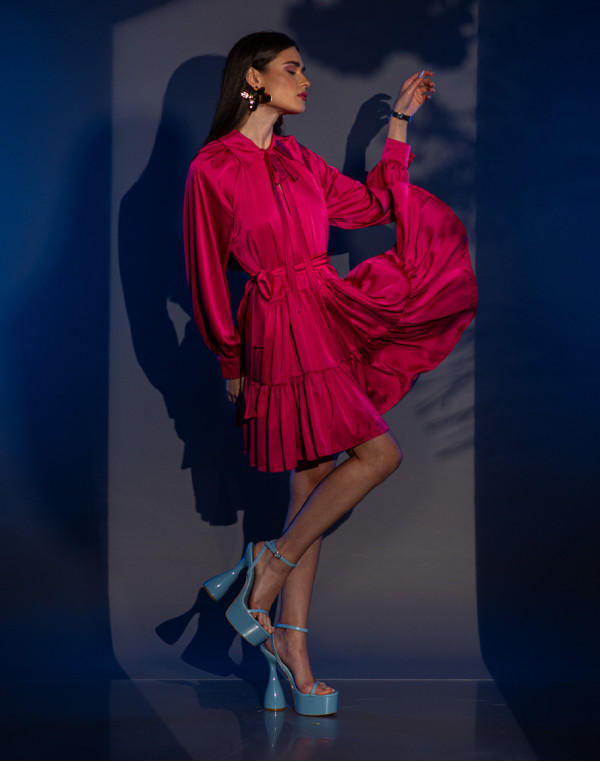 Рокля ANAISA FUCSIA
