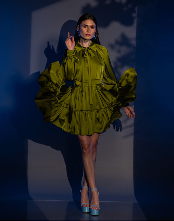 Рокля ANAISA GREEN