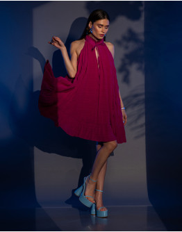 Рокля CLARA FUCSIA