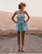 Рокля NIMPH MINI AZURE BLUE