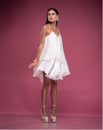 Рокля POILU SHINE BIANCO