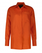 Лененa риза ГАЙТАН в цвят морков