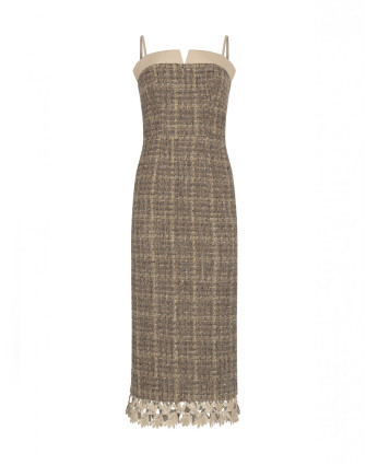 Миди рокля BOUCLE