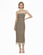 Миди рокля BOUCLE