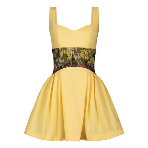 Рокля BUTTER YELLOW MINI