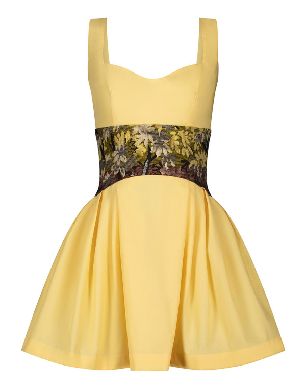 Рокля BUTTER YELLOW MINI