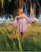 Рокля PURPLE FOREST