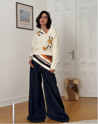 Вълнен пуловер AMIRA