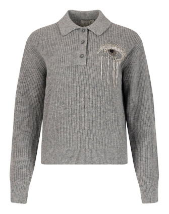 Вълнен пуловер SILVIE