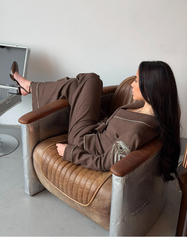 Вълнен костюм CLARA ICE