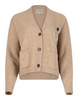 Вълнена жилетка CLARA ICE