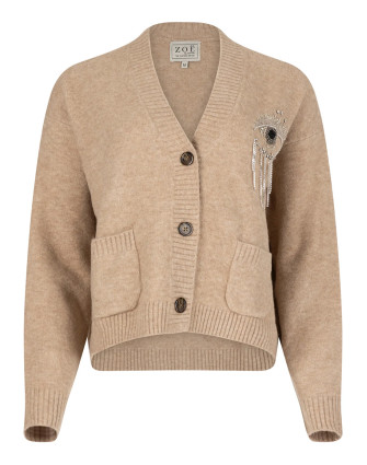 Вълнена жилетка CLARA ICE