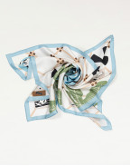 Копринен шал BACKGAMMON