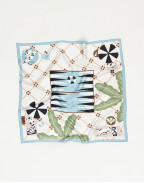 Копринен шал BACKGAMMON